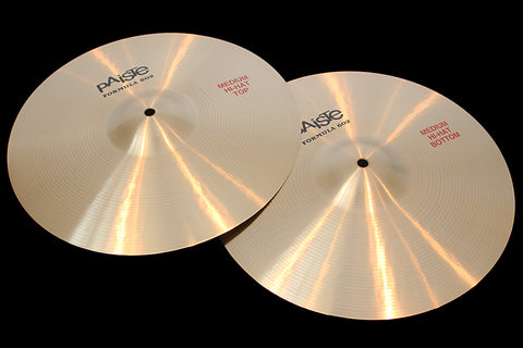 Paiste Formula 602 Classic Sounds 14" Medium Hats (809 & 1026g)