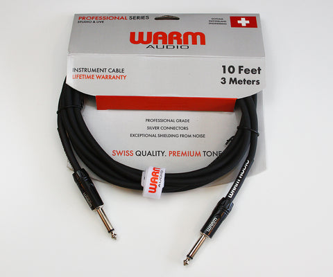 Warm Audio Pro Series 10' Instrument Cable PRO-TS-10