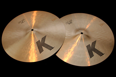 Zildjian K 15" Light Hi Hats (1149 & 1354g)