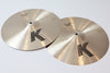 Zildjian K 15" Light Hi Hats (1106 & 1330g)
