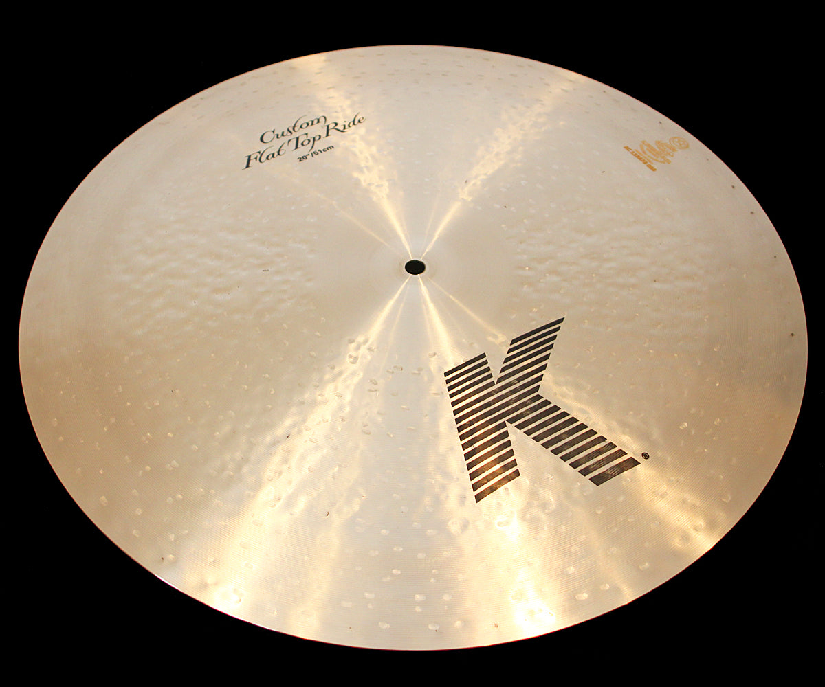 パーカッション・打楽器 zildjian flat top ride cymbal 20