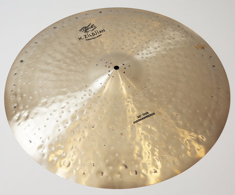Zildjian K Constantinople 22" Thin Ride Overhammered (2256g)