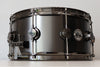 DW Collectors Satin Black Over Brass 6.5" x 14" Snare