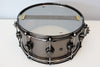 DW Collectors Satin Black Over Brass 6.5" x 14" Snare