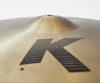 Zildjian K 18" Pre-Aged Dry Light Ride (1466g) ca. 1995