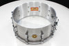 Gretsch Solid Aluminum 6.5" x 14" Snare Drum with Tube Lugs G4164SAT