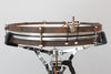 A & F Drum Co 1.5" x 14" Raw Steel Pancake Snare