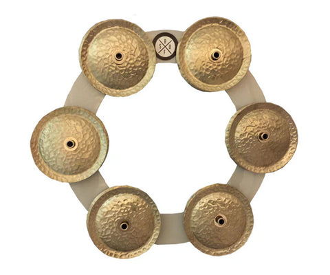 Big Fat Snare Drum Bling Ring White Copper