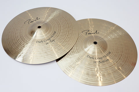 Paiste Signature 14" Dark Crisp Hats (905 & 1460g)
