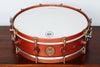 A & F Drum Co Featherweight 4" x 14" Aluminum Snare