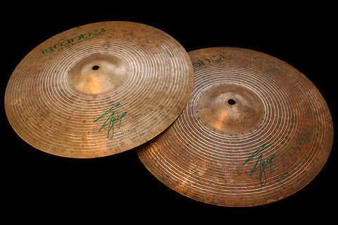 Agop Signature 14" Hi Hats (810 & 948g)