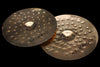 Agop XIST Dry Dark Brilliant 17" Hats (1153 & 1529g)