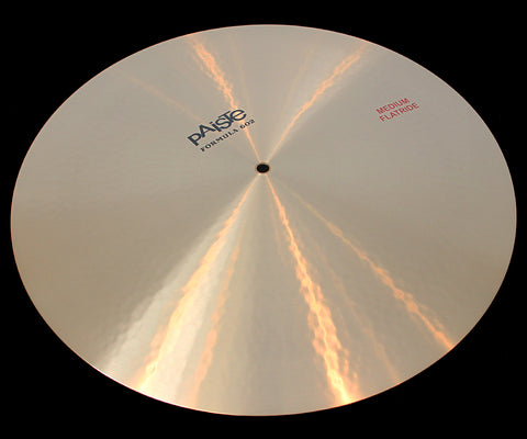 Paiste Formula 602 Classic Sounds 20" Medium Flat Ride (2290g)