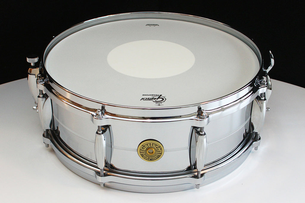Gretsch USA Custom Chrome Over Brass 5" x 14" Snare Drum G4160