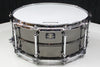 Ludwig Universal Black Brass with Chrome 6.5" x 14" Snare