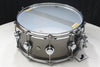 DW Collectors Satin Black Over Brass 6.5" x 14" Snare