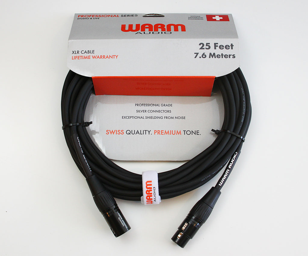 Warm Audio Pro Series 25' XLR Cable PRO-XLR-25