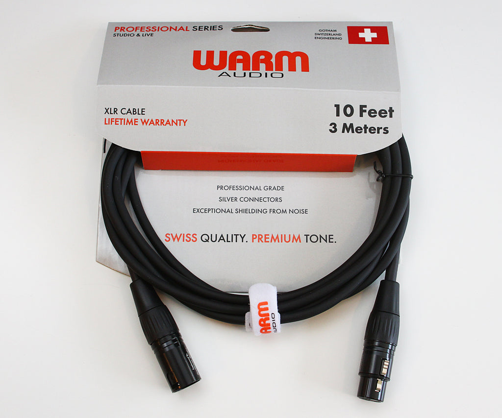 Warm Audio Pro Series 10' XLR Cable PRO-XLR-10