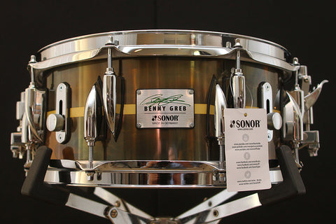 Sonor Benny Greb Signature 5.75" x 13" Brass Snare
