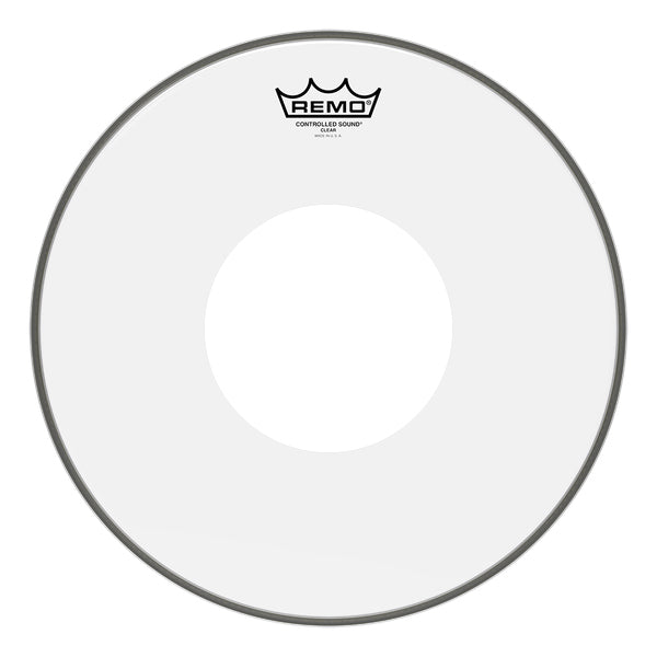 Remo Controlled Sound Clear White Dot