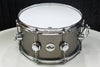 DW Collectors Satin Black Over Brass 7" x 13" Snare