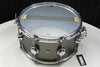DW Collectors Satin Black Over Brass 7" x 13" Snare