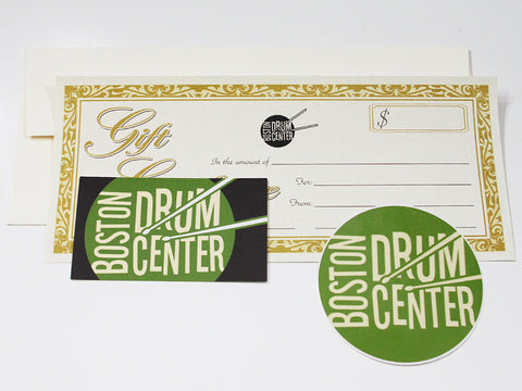 Boston Drum Center Gift Certificate