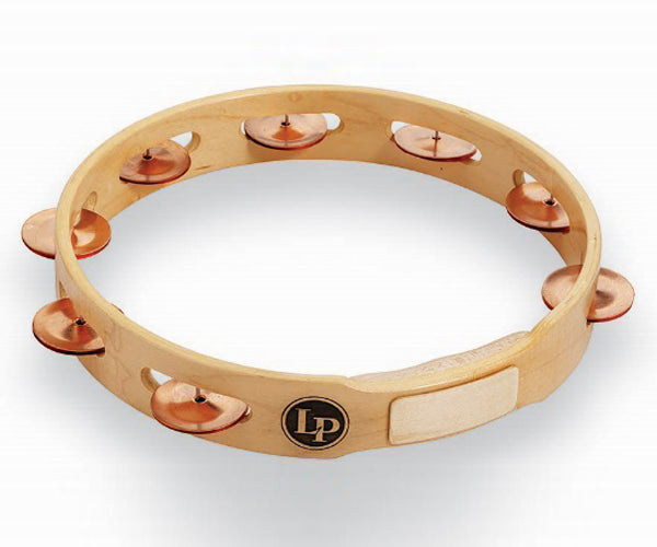 LP 10" Tambourine: Single Row Copper Jingles LP381-C