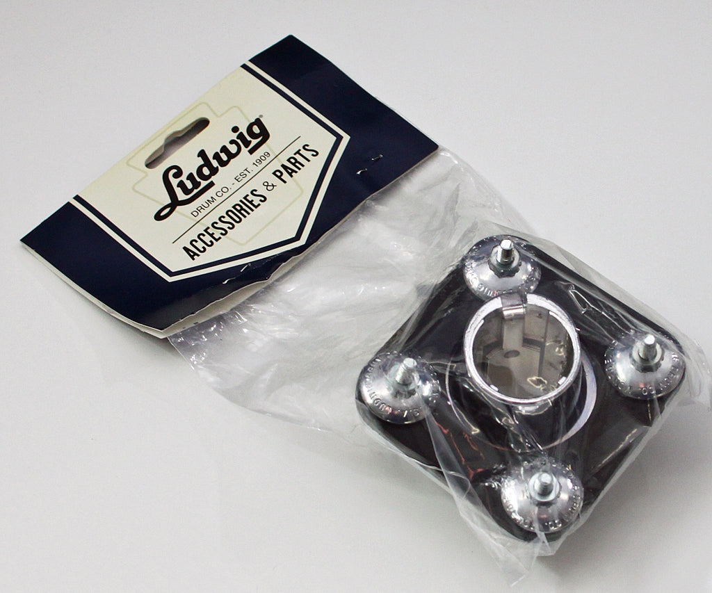 Ludwig Drum Set Clamp P1610D - Complete Bass Drum Mounting Bracket For Tom Holders