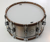 PDP Concept Select 6.5" x 14" Aluminum Snare with Walnut Hoops