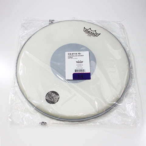 Remo BDC Logo 14" Controlled Sound Coated Black Dot