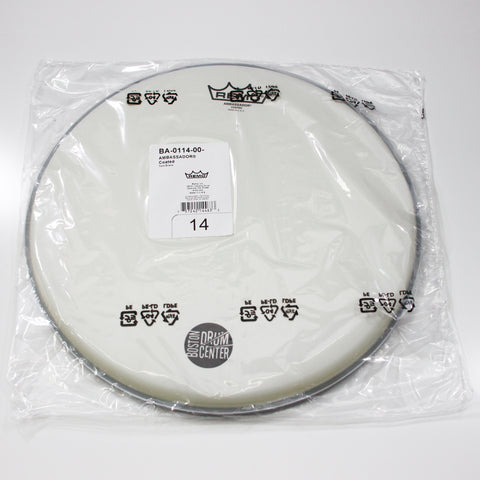 Remo BDC Logo 14" Ambassador Coated