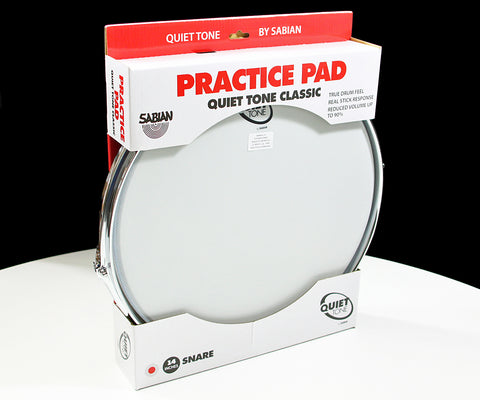 Sabian 14" Quiet Tone Classic Practice Pad