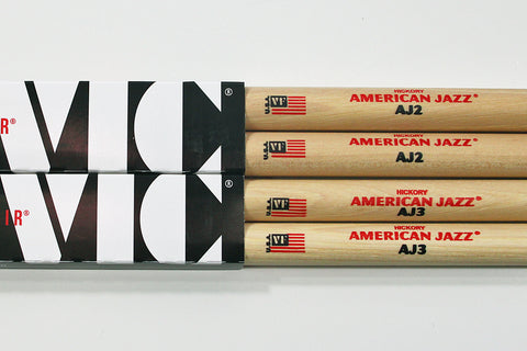 Vic Firth American Jazz Hickory Drumsticks