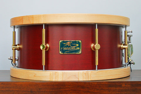 Canopus 10-Ply Maple 6.5" x 14" Wood Hoop Snare